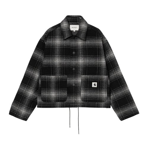 Carhartt WIP W' Shirt Jac - Brennan Check/Black/Wax - I035519_34J_XX