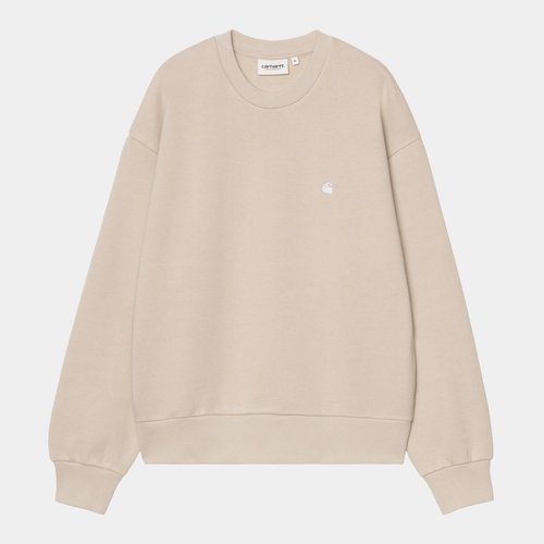 Carhartt WIP W' Casey Sweatshirt - Fleur De Sel/Silver - I032643_39Y_XX