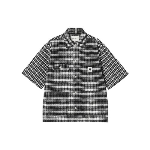 Carhartt WIP Short Sleeve Michigan Shirt - Kander Check/Black - I036261_3JO_XX
