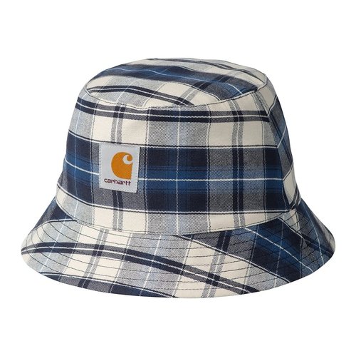 Carhartt WIP W' Tarbell Bucket Hat - Tarbell Check/Dark Navy/White - I034611_2WK_XX