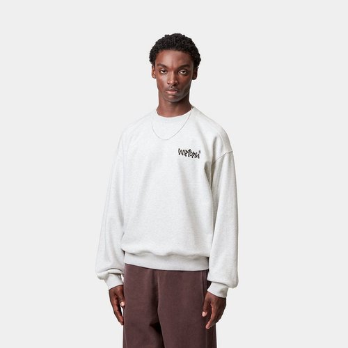 Carhartt WIP Carhartt Light Grey Cotton Blend Wiptopia Sweatshirt - I035644_482_XX