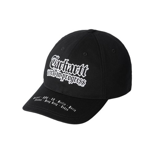 Carhartt WIP World Tour Cap - Black/White - I036341_0D2_XX