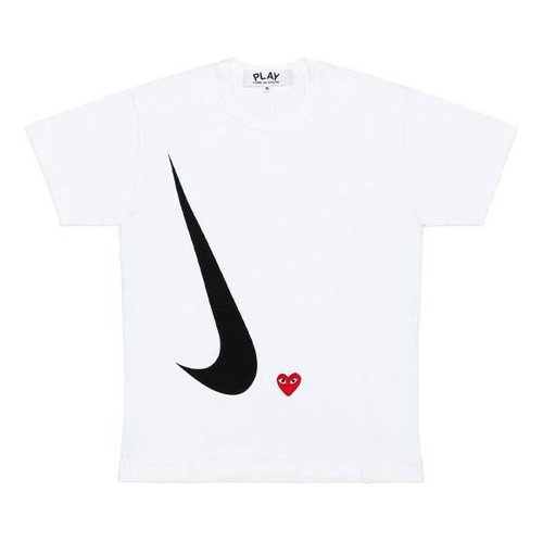 Comme des Garçons Play CDG x Nike T-Shirt - White - AE-T402-051-1