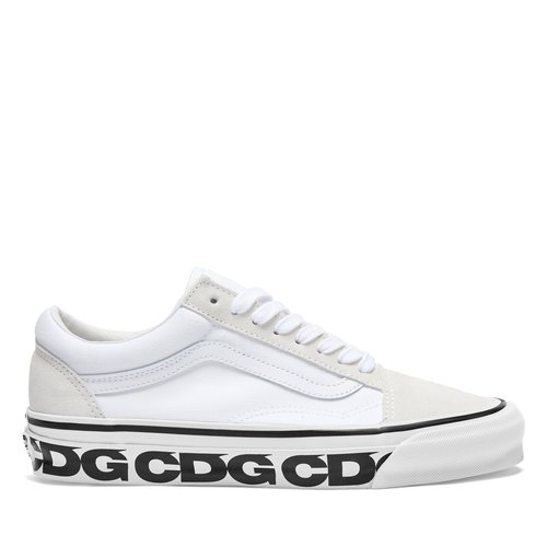 CDG Vans Old Skool LX - White - SZ-K104