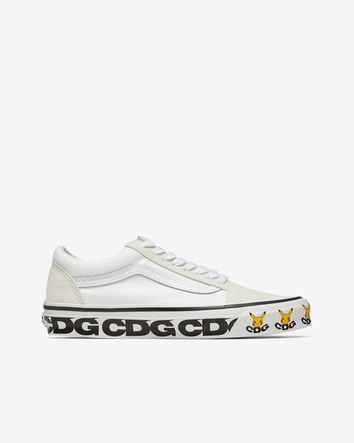 CDG Vans Pokémon Old Skool LX - White - SJ-K101-002-1
