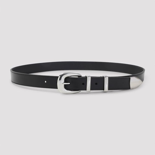 CELINE 25mm Belt - 45BBX3AJG 38SI BLACK