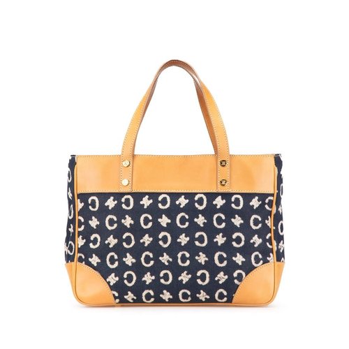 CELINE C Macadam Denim Handbag MC01/1 - Blue - MC01/1 X