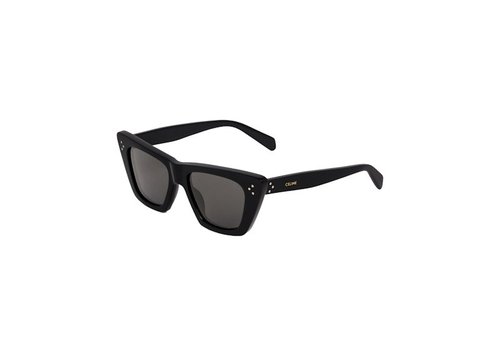 CELINE Cat Eye S187 Sunglasses - Black (4S187Cplb 38No)