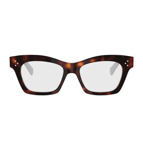 CELINE Cl50175i CELINE 3 Dots Hd 052 Havana Glasses - CL50175I CELINE 3 DOTS HD 052 HAVANA