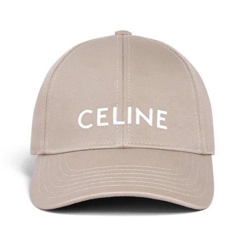 CELINE Cotton Baseball Cap - British Beige - 2AUA1746P.40BB