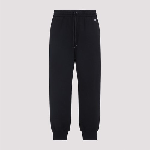 CELINE Cotton Pants - RP0CV670Q 38AW BLACK WHITE