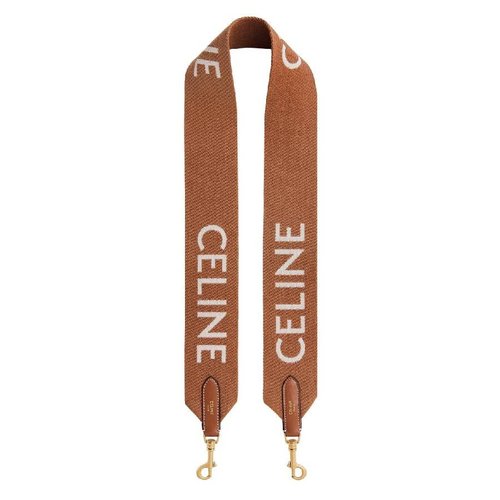 CELINE Jacquard Long Bag Strap - White - 49S012AEP.04LV X