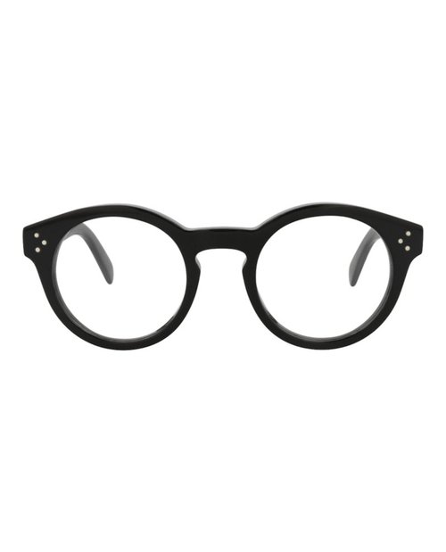 CELINE RoundFrame Acetate Optical Frames - Havana Havana Transparent (Cl50093I/52/053)