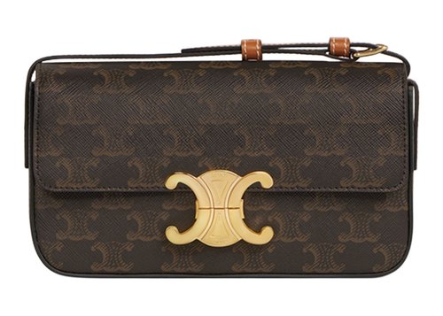 CELINE Shoulder Bag Claude - Tan
