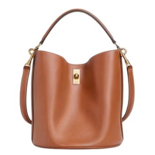 CELINE Smooth Calfskin Bucket 16 Bag - Gold Tone - 195573CR4.04LU X