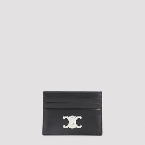 CELINE Triomphe Card Holder - 10L833DPV 38DI BLACK