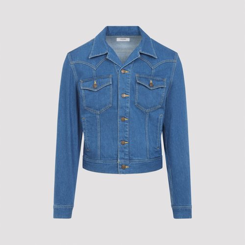 CELINE Trucker Jacket - RV0RN0D38 GBV7 WESTERN BLUE