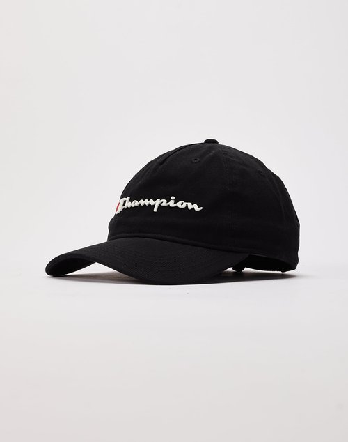 Champion Ameritage Script Dad Hat - Black - CH2006