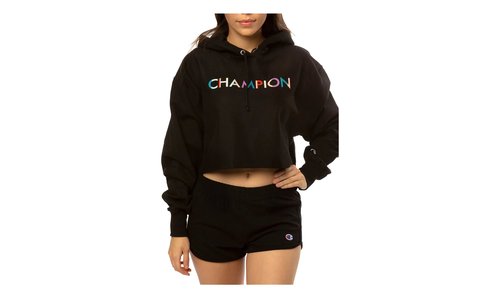 Champion C-Life Reverse Weave Cropped Hoodie WL659 586389 003 - WL659 586389 003