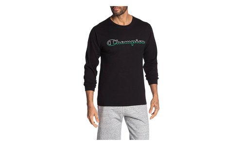 Champion Classic Graphic Long Sleeve Tee GT78HY08126 003 - GT78HY08126 003