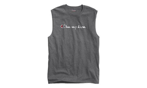Champion Classic Jersey Script Logo Muscle Tee GT22H 003 - GT22H 003