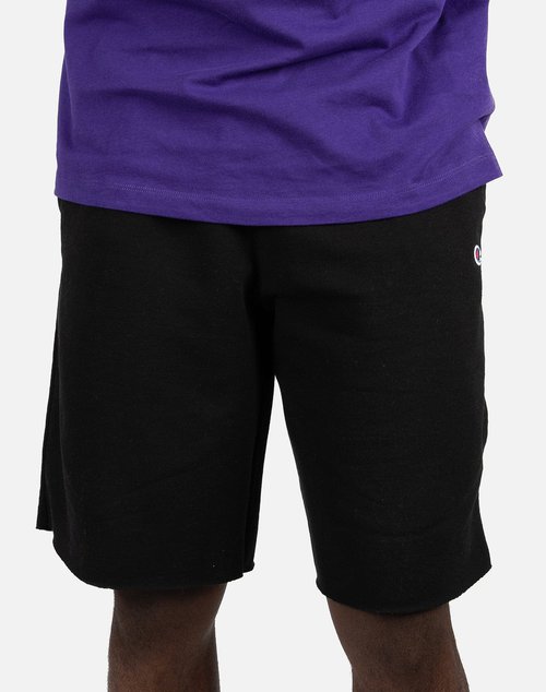 Champion POWERBLEND FLEECE SHORTS - Black - 84738549314-003