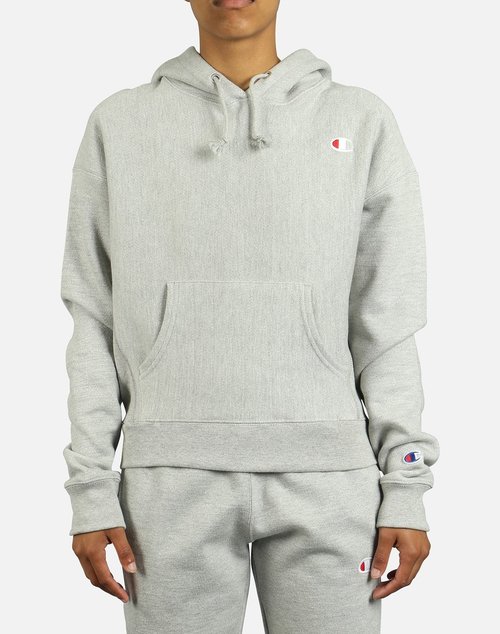 Champion REVERSE WEAVE FLEECE HOODIE - Grey - GF757-806
