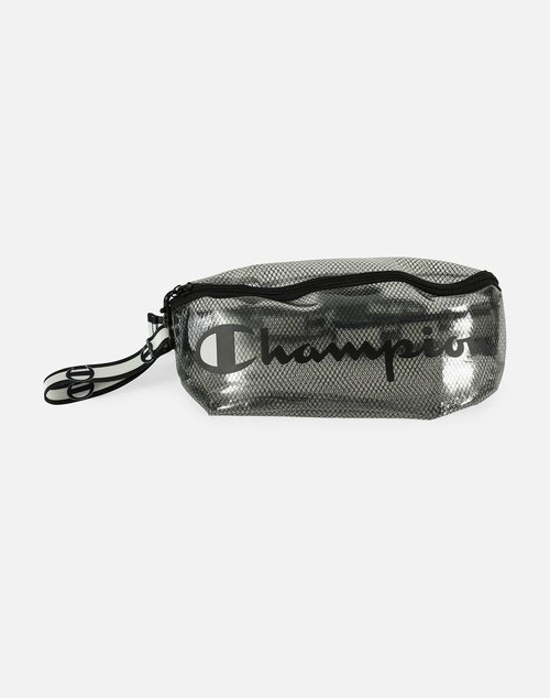 Champion Script Logo Clear Waist Pack - Black - CH1156001