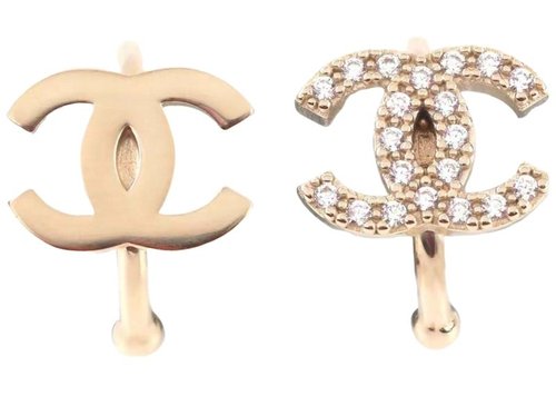 CHANEL CC Lip Rings - Glod