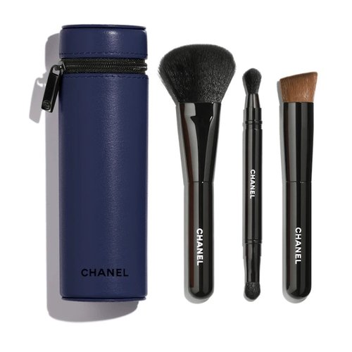CHANEL Codes Couleur LimitedEdition Collection of 3 Essential Brushes - 127/Fugueuse