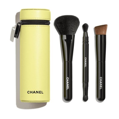 CHANEL Codes Couleur LimitedEdition Collection of 3 Essential Brushes - 129/Ovni