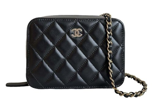 CHANEL Mini Camera Bag - Black (Ap2426)