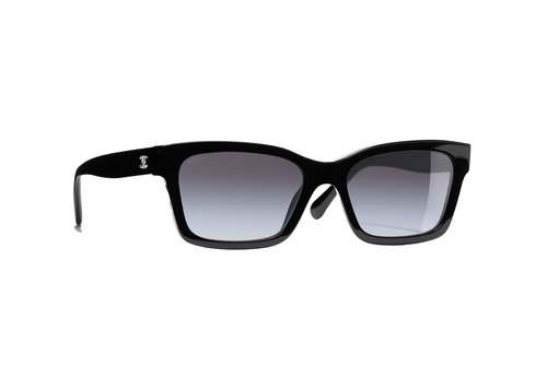 CHANEL Square Polarized Sunglasses - Black (5417 C501/S8)