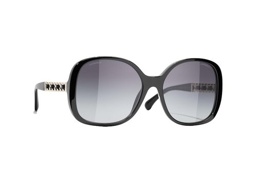 CHANEL Square Sunglasses - Black (5470Q C622/S6)
