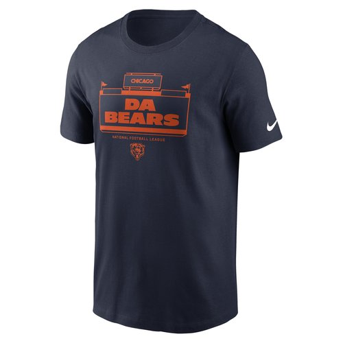 Chicago Bears Local Essential Nike NFL T-Shirt - Navy - N19941L7Q-7MT