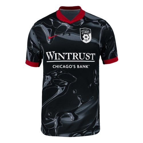 Chicago Stars FC 2025 Stadium Away Nike Dri-FIT NWSL Replica Jersey - Black/Ashen Slate - P35562CHRS-BLH