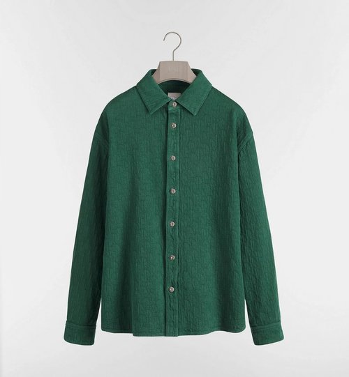Christian Dior Chemise Jeans Green Camicia - 255764