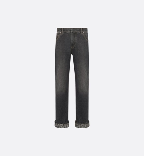 Christian Dior Denim Pants Black Jean - 244473