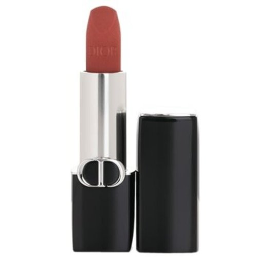 Christian Dior Ladies Rouge Dior Couture Colour Velvet & Satin Finishes Lipstick 0.12 oz # 221 Frou-Frou Velvet Finish Makeup 3348901664738 - Red - 3348901664738OZ