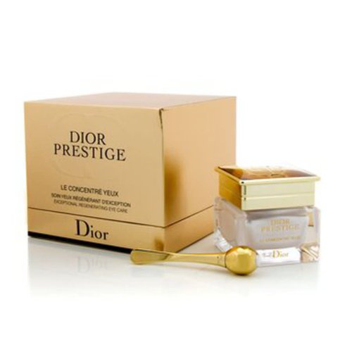 Christian Dior Prestige Le Concentre Yeux Exceptional Regenerating Eye Care Cream 0.5 oz Skin Care 3348901271585 - Beige - 3348901271585OZ