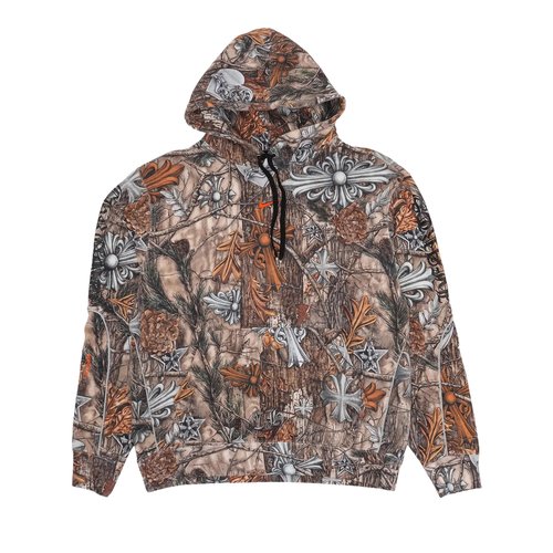 Chrome Hearts x NOCTA x Nike Cardinal Stock Fleece Hoodie - Multicolor/Safety Orange - HJ6865-902