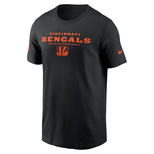 Cincinnati Bengals Sideline Team Issue Nike Dri-FIT NFL T-Shirt - Black - 02ET00A9A-AR5