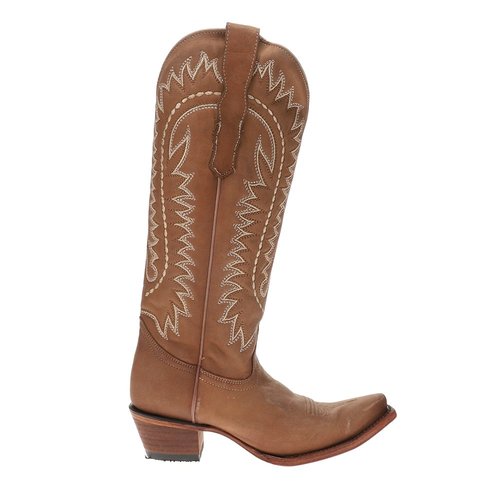 Circle G by Corral Embroidered Pull On Snip Toe Cowboy Boots - Brown - L.6277