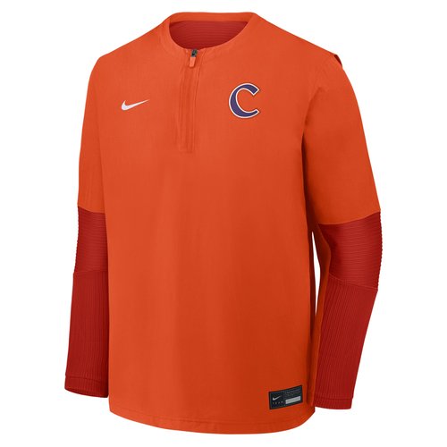 Clemson Dugout Nike Dri-FIT College 1/4-Zip Long-Sleeve Windshirt - University Orange - 04HD0DF4CLN-39L