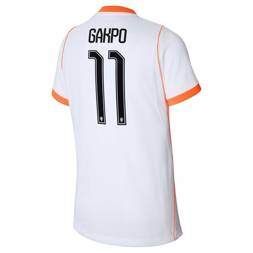 Cody Gakpo Netherlands National Team 2026 Stadium Away Nike Dri-FIT Soccer Jersey - White - NN203949373-NED