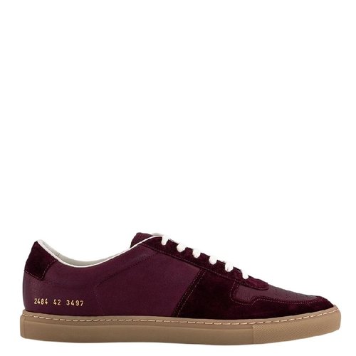 Common Projects Bball Duo Leather - Red - 2484-BURGUNDY