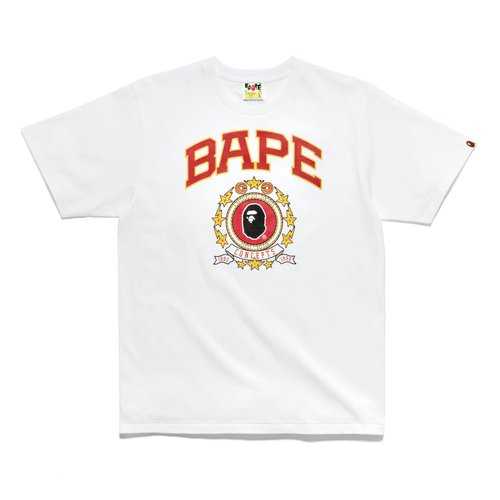Concepts x A Bathing Ape Emblem Tee 'White' - 001TEJ731908CWHT