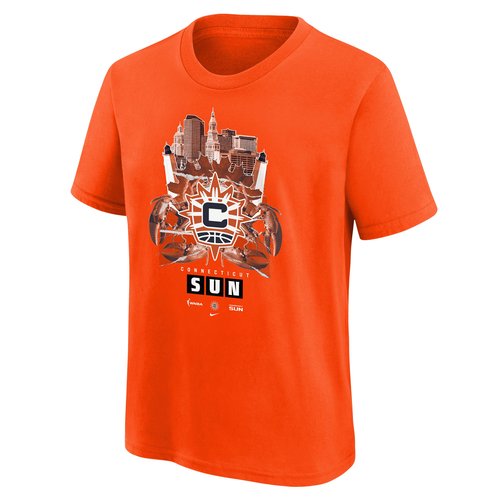Connecticut Sun Nike WNBA T-Shirt - Brilliant Orange - 9Z2B7NBHJ-CCT