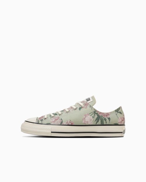 Converse All Star Aged FJ OX Low-Top Sneakers Smoky Green/Classic Pink - 31318091