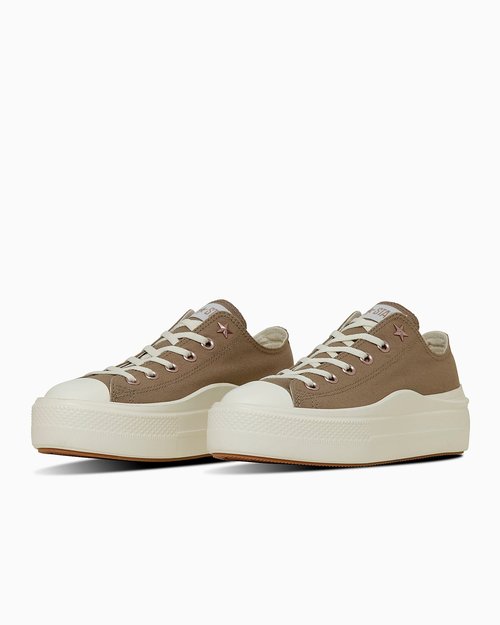 Converse All Star Light PLTS II PG Ox Sneakers Greige a blend of grey and beige - 31314910